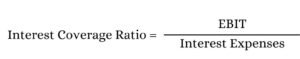 Interest Coverage Ratio Formula 